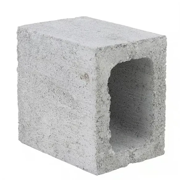 Meio Bloco de Concreto 9x19x19